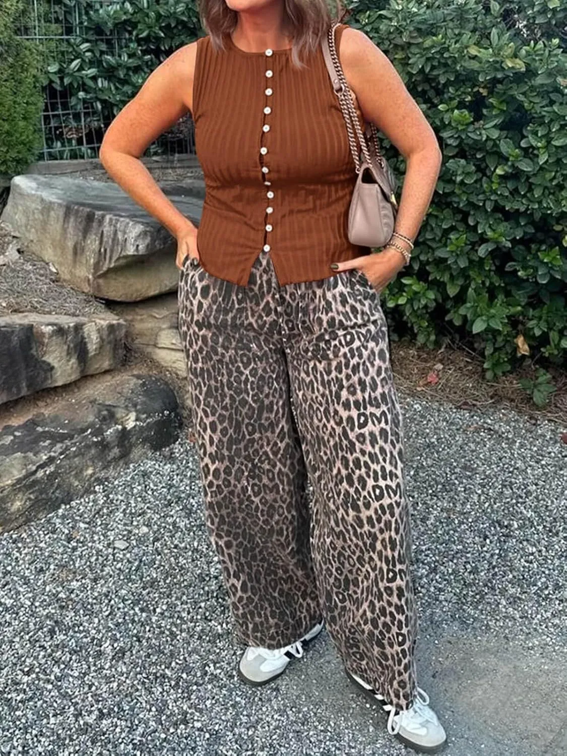Tankaneo Womens Going Out Tops Summer Cute Ribbed Tank Crop Button Up Vest Top Y2K Sexy Outfits